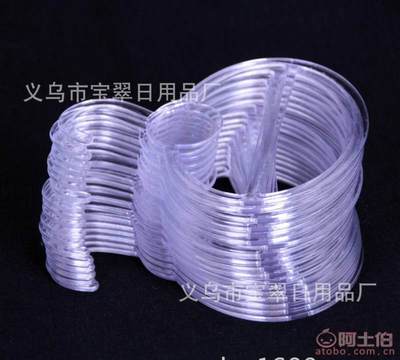 新龍華廠家供應 13CM圓形黑色塑料圍巾架、絲巾架，義烏市寶翠日用品廠優質產品介紹